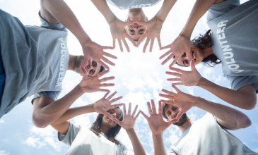 Volunteers united in community support